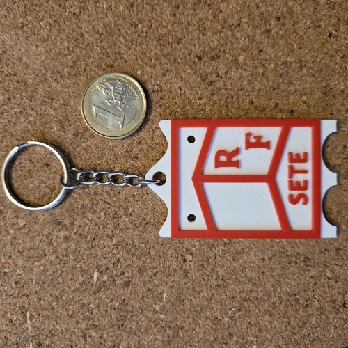 Porte-clés PAVOIS SÈTE ROUGE